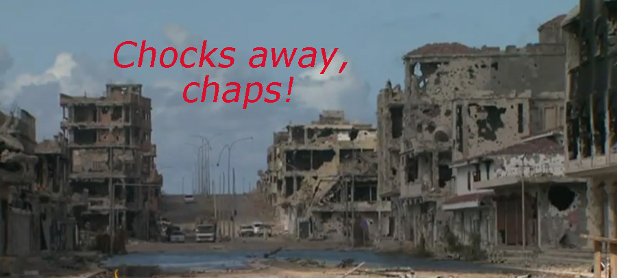 chocks away