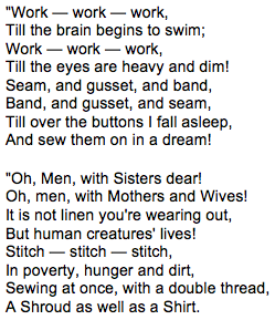 hood song of the shirt