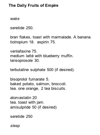 the daily fruits of empire